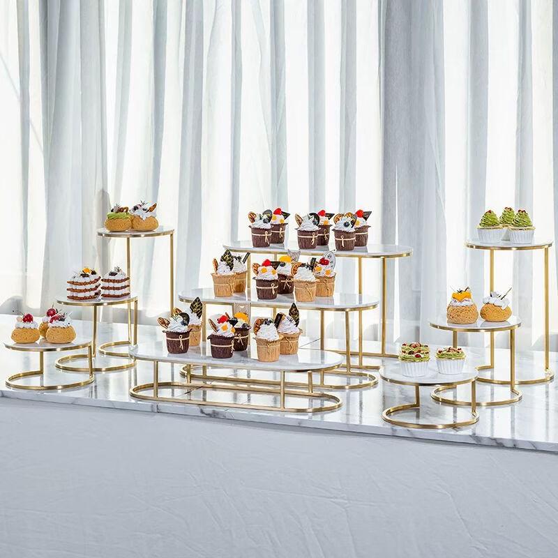 Stainless Steel Buffet Dessert Display Stand