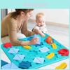 Childrens Logic Maze Track Set With Durable Plastic Construction And Interactive Building For Home Use