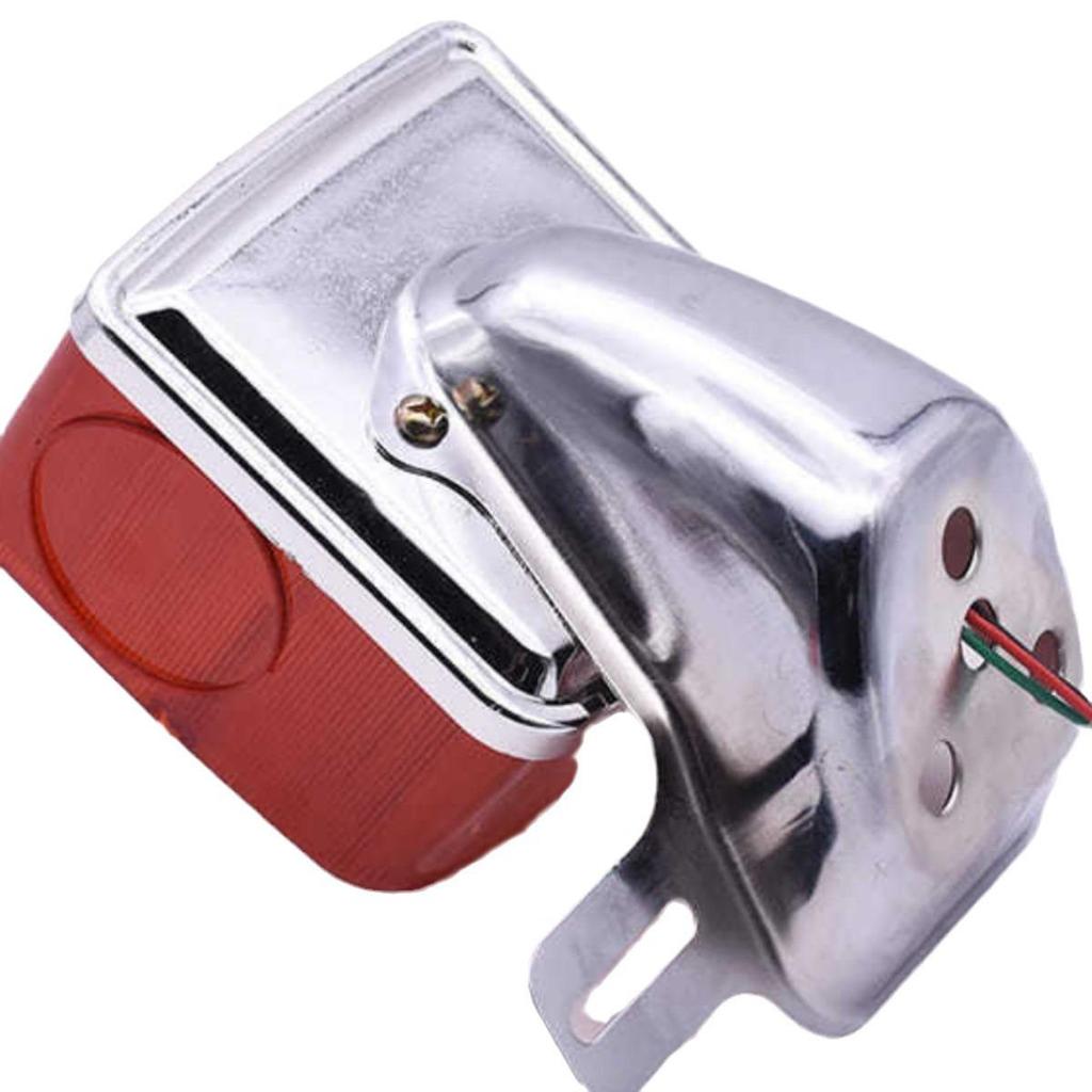 Haojue GN125 Motorcycle Taillight Assembly and Rear Carrier