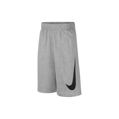 Kids Logo Print Casual Training Sports Shorts Kids Shorts Gray 875102-063