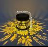 Outdoor Wall Light Sunflower Projection Decorative Lamp for Garden Patio