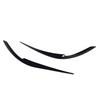 Pair of Front Headlight Eyebrow Left Right Headlamp Eyelid Cover Trim Replacement for X5 G05 X6 G06 LCI