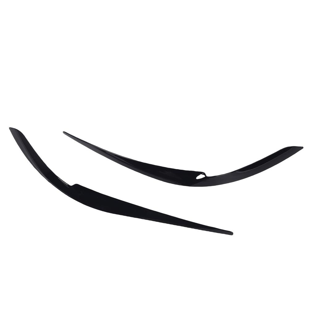 Pair of Front Headlight Eyebrow Left Right Headlamp Eyelid Cover Trim Replacement for X5 G05 X6 G06 LCI