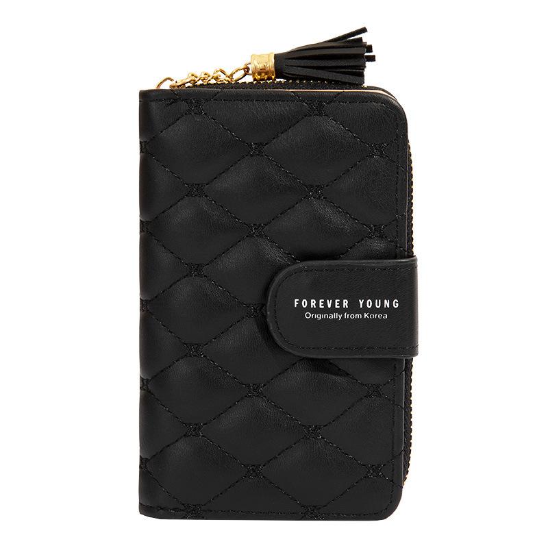 Aliwood Kožená Dámská Peněženka Hasp zip Kapsa na mince portfel damski Držáky na karty Luxusní Značka Peněženky Designová Psaníčko Peněženka na peníze