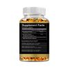 Vegetarian Ginseng Root Extract Capsules, Ginkgo Biloba 60mg, for Boosting Energy and Concentration, Suitable for Both Men and Women.