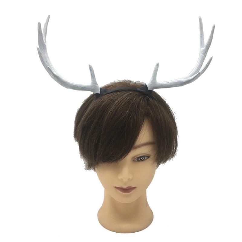 1 Piece Gothic Animal Sheep Devil Horns Headband Halloween Carnival Party Costume Props Demon Horn Headdress Cosplay Headwear