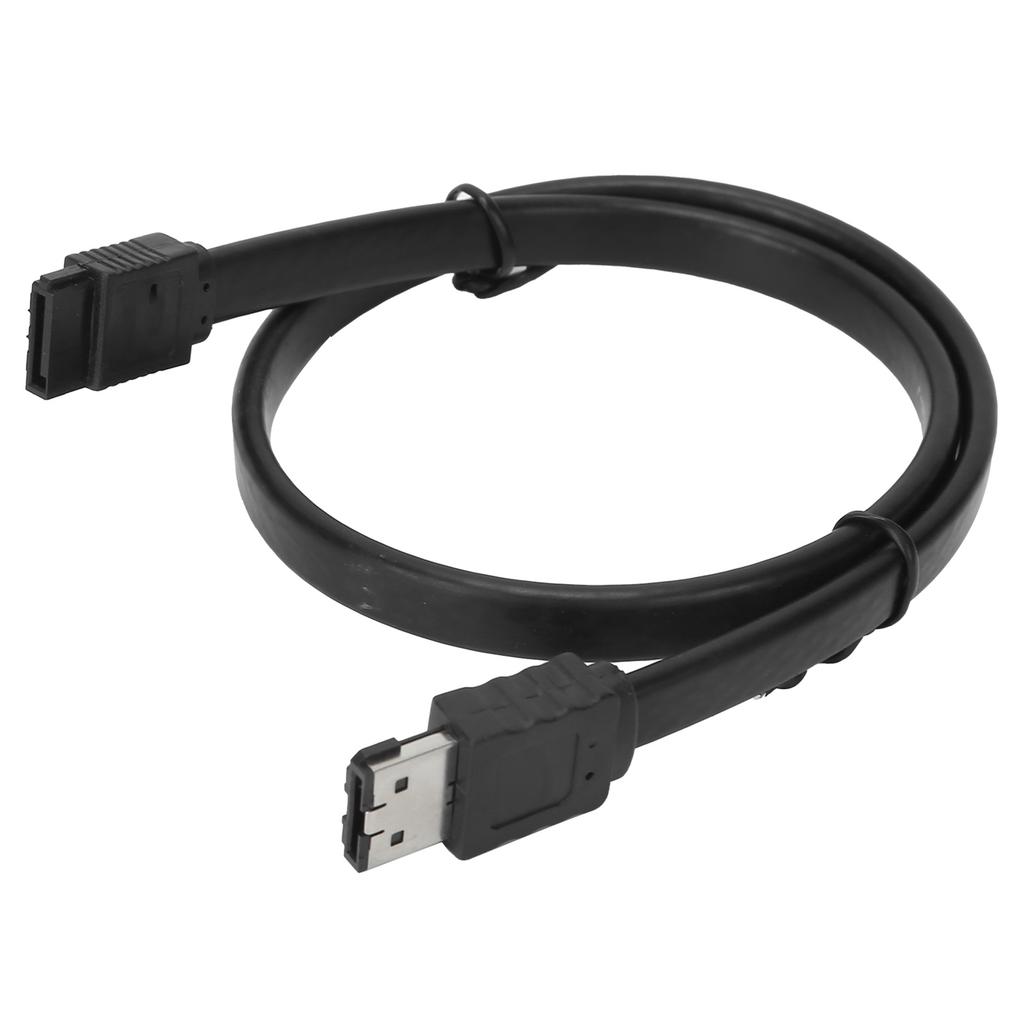 Connection Cable ESATA To SATA Male To Male M M Shielded Extender with Shrapnel for External Hard Drive