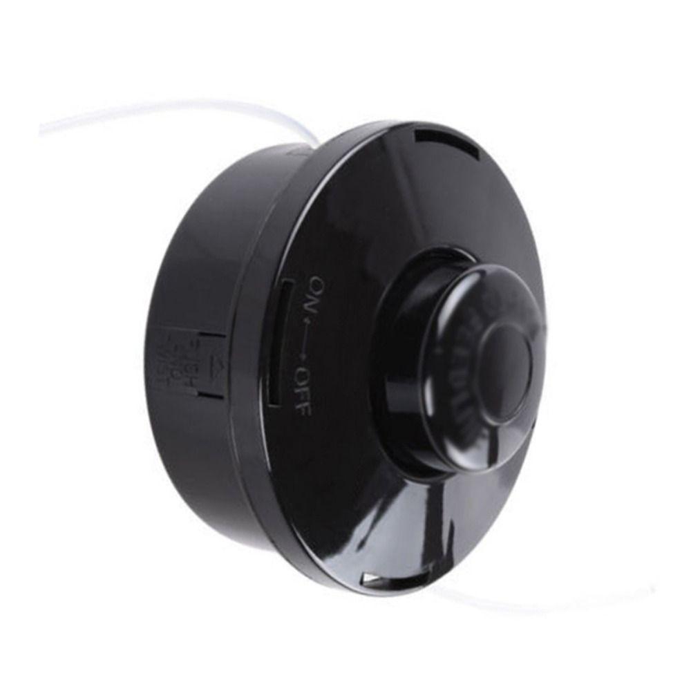 Time-saving Grass Trimmer Head Replacement Hardened Plastic Easy To Install Lawn Mower Head High-Efficiency Durable