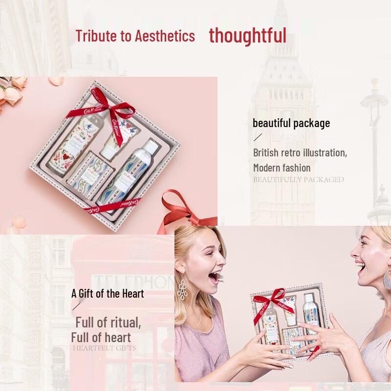 CATH KIDSTON Wild Rose Quince Moisturizing Gift Set