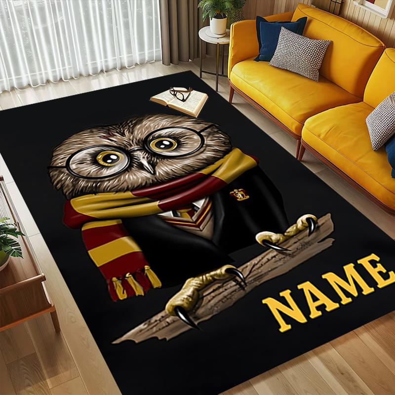 Custom Name Magic Moment Living Room Non-Slip Area Rug Soft Carpet for Bedroom Kids Playroom Sofa Office Home Decor Doormat