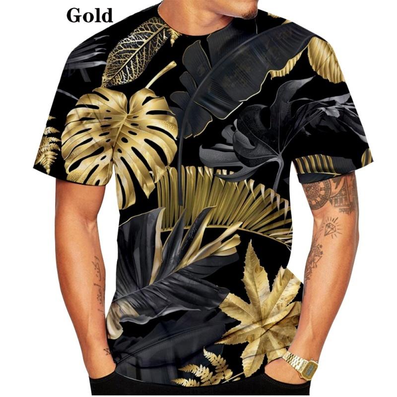 Herr 3D Muscle Cool Trend Street Style Sommar Cool Andningstryck T-shirt Harajuku Mode Fritidskläder Personlig rundhalsad kort ärm