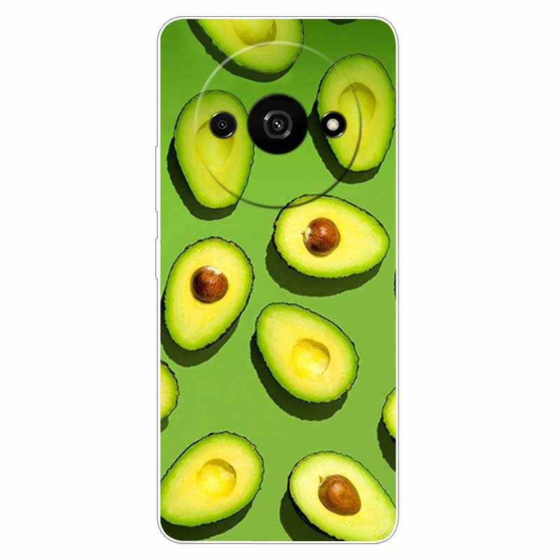 Clear Silicone Cover For Xiaomi Poco C61 Case Owl Lion TPU Printed Cover for Xiaomi Poco C61 C 61 Cases Luxury PocoC61 Phone Bag