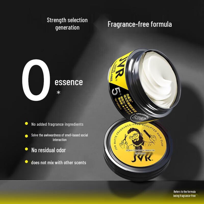 JVR Mattes Parfümfreies Styling Haarwachs