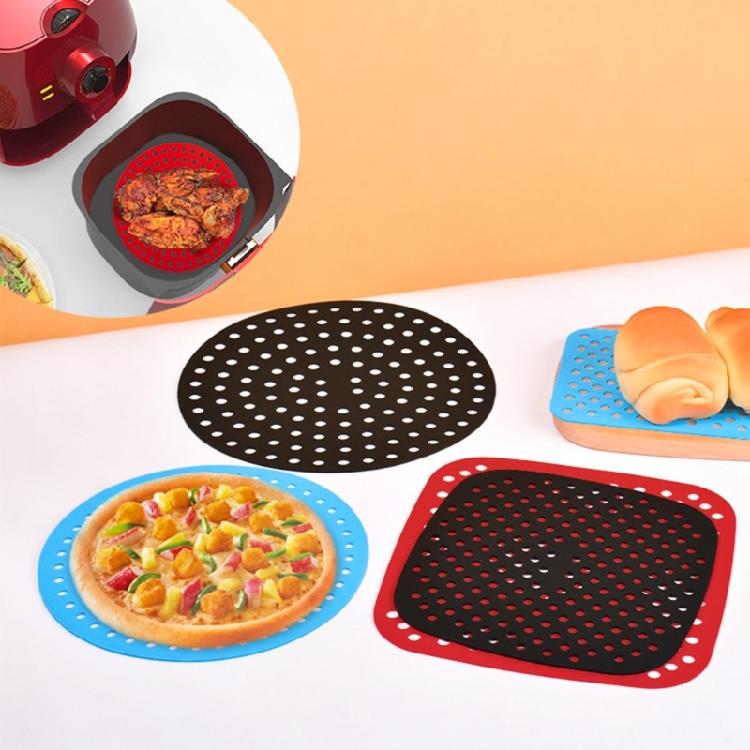 Reusable Air Fryer Paper Rectangular Air Fryer Mat Silicone Air Fryer Accessory