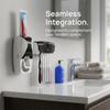 Dispenser Toothpaste in Plastica Portaspazzolino Antipolvere Bagno Lavandino