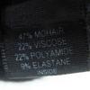 Excellent CHANEL hat With COCO Mark black mohair Women M Used