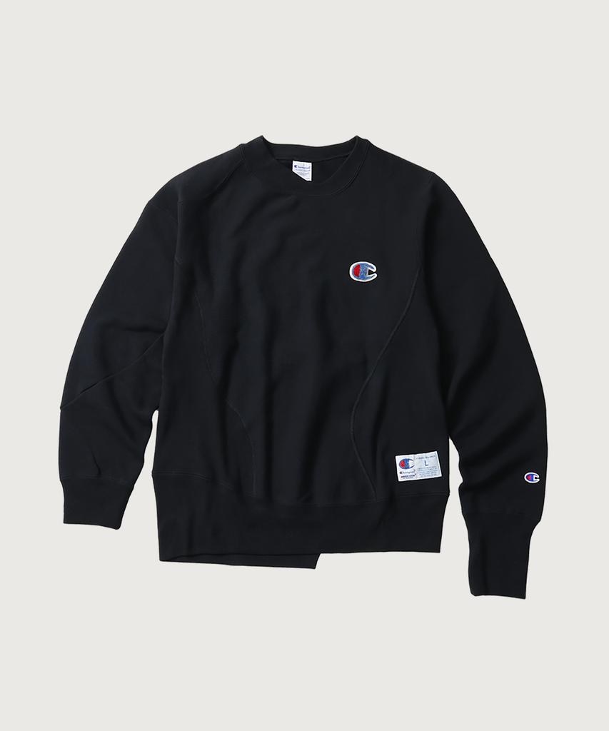 CHAMPION X Undercover Reverse Weave Structured Sweatshirt Black