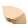 Beiyin 102 Fan-Shaped Natural Coffee Filter Paper, 100 Count