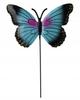 Декоративна садова прикраса-метелик на паличці 55 см