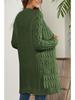 Women's Cable Knit Cardigan - Autumn/Winter Button Sweater