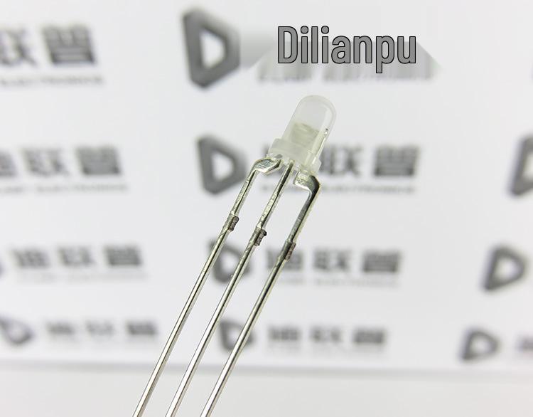 3mm Bi-Color LED: Red-Green & Red-Blue Lamp Beads