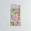 3D Japanese Cute Crystal Epoxy Relief Stickers Cartoon Bunny Bear Stickers Journaling Stationery Cute Stickers Gifts