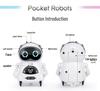 Zhile Children's Interactive Mini Pocket Robot: Multi-functional Voice-Activated Early Education Toy.