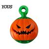 Pumpkin Fidget Spinner Rotating Halloween Toy, Stress Relief Ghost Face Plastic Gadgets Spinner, 3D Printed Toy for Keychain Pendant Party Favors