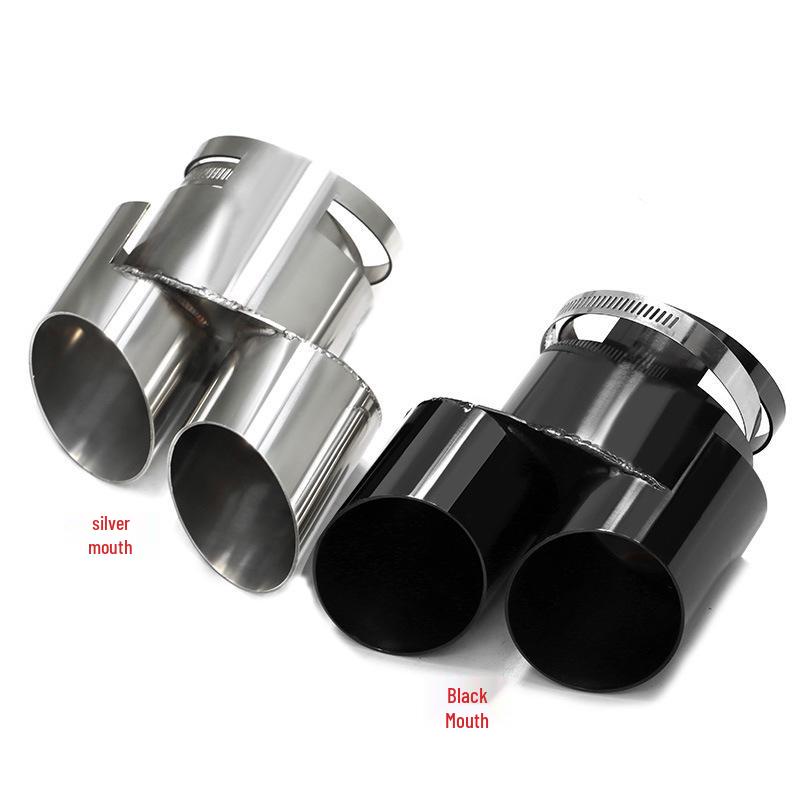 Quad Exhaust Sports Tailpipes for BMW X5/X6/X7: Non-Destructive Retrofit & Upgrade