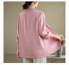 [In Stock] 2025 Spring Artistic Loose Lapel Long Sleeve Women's Suit Jacket