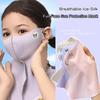 Children'S Adorable Cartoon Full-Face Sun Protection Mask, Breathable Uv-Blocking Summer Full-Coverage Sun Shield
