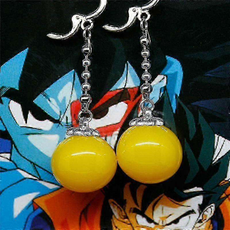 Anime Kai Nero Figlio di Goku Kakarot Cosplay Orecchini a Clip Unisex Zamasu Orecchini Potara Orecchini a Bottone Ciondolo Accessori Gioielli
