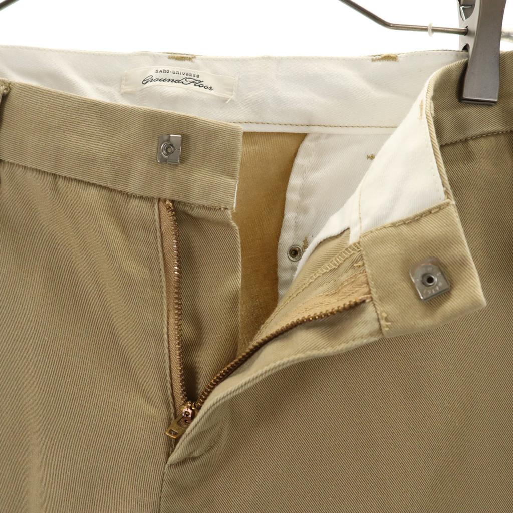 Nano Universe Dickies Dickies Special Order Cropped Pants W30 Beige Women Used