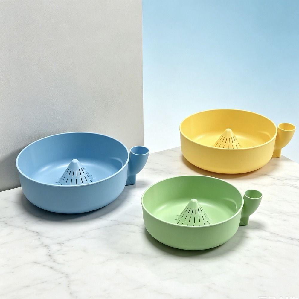 Self Rinsing Automatic Fruit Wash Bowl Quick Drain Berry Rinse Basin Strawberries