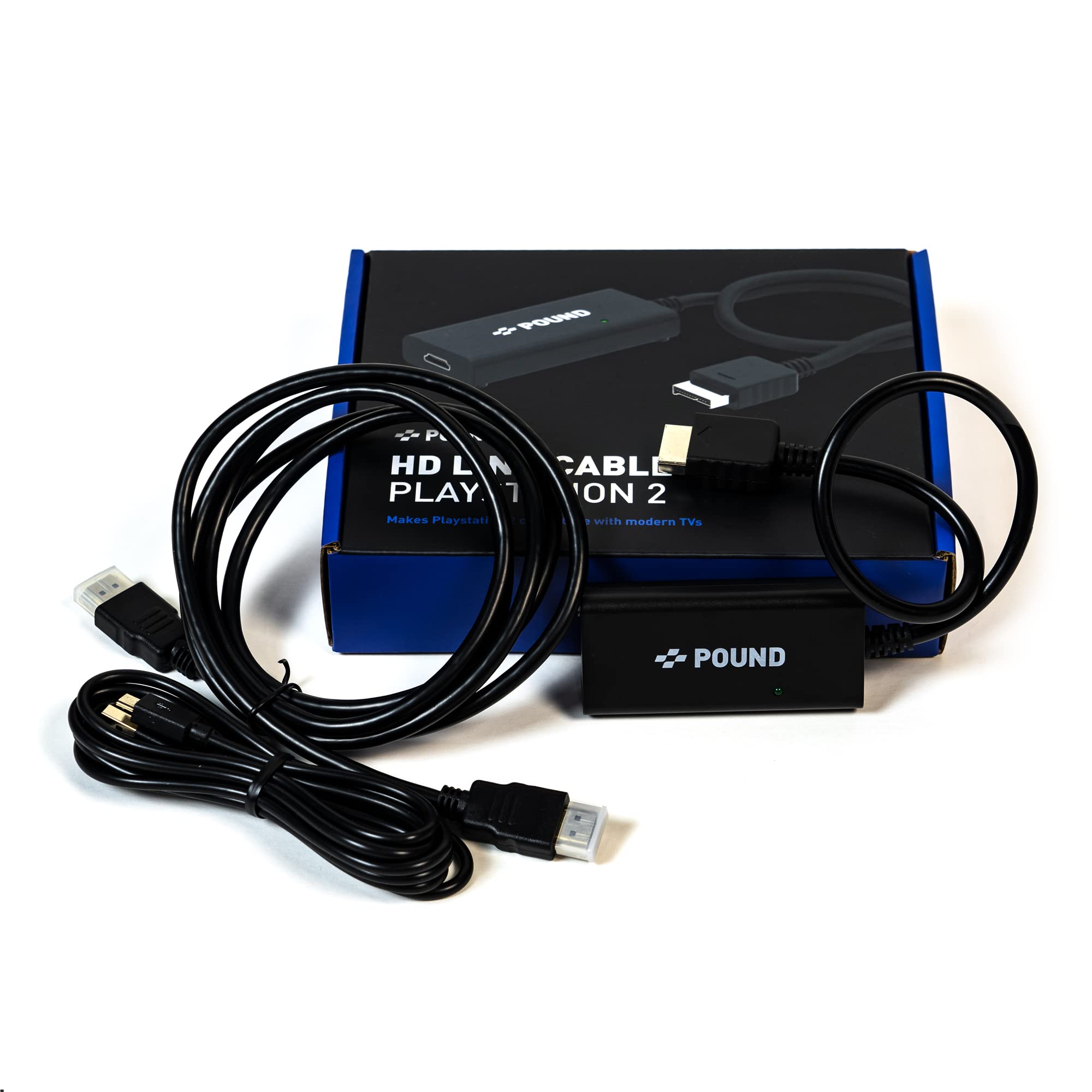 

Pound [PS1 & PS2] HD Link Cable | 720p HDMI connection for vivid reproduction of retro games on the latest TVs