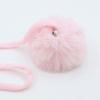 Funny Fluffy Cat Stick Spring Rope Ball Plush Retractable Interactive Teaser Hanging Training Cats Supplies Pet Toy