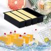 1/1pc 1-grid Large Rectangular Ice Cube Mold with Lid Whiskey Ice Tray Mold Stackable Freezing Tray Kitchen Easy-Release Tools