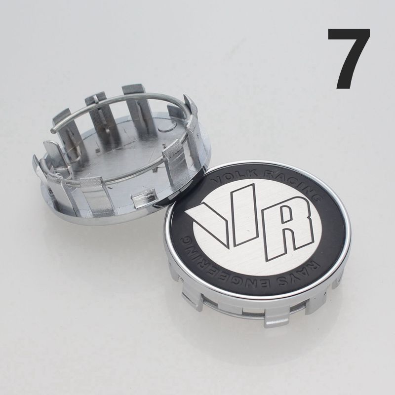 4ks středová krytka RAYS pro disky 54mm vnější průměr & 50mm vnitřní průměr prachotěsný kryt plastový základ krytka náboje kola VOLK racing krytky RAYS na kolech