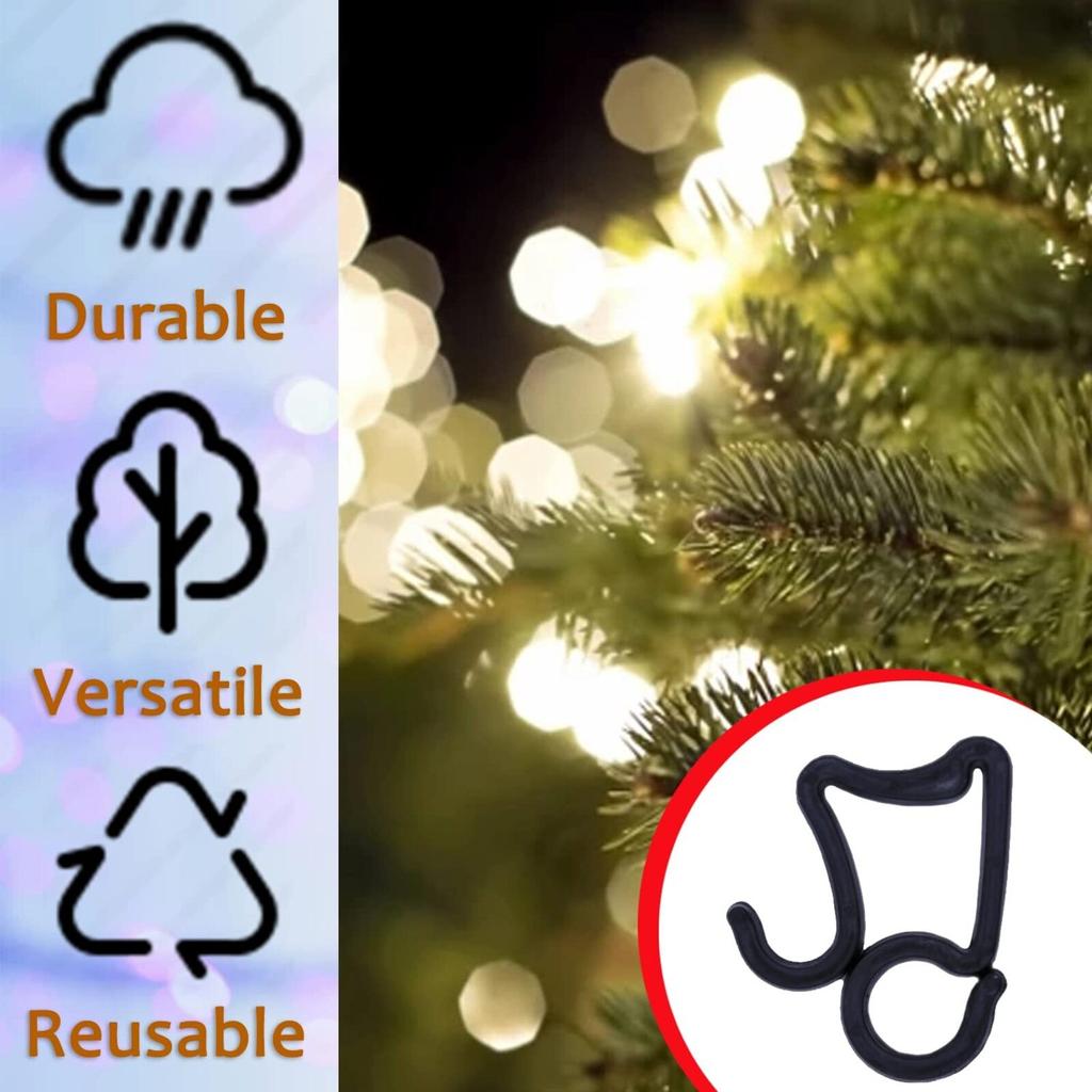 Outdoor Christmas Light Hooks Holiday Light Clips