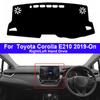 Car Dashboard Cover Dash Mat Carpet Cape For Toyota Corolla E210 2019 -On LHD RHD Auto Dashmat 2020 2026 Sunshade Anti-dirty