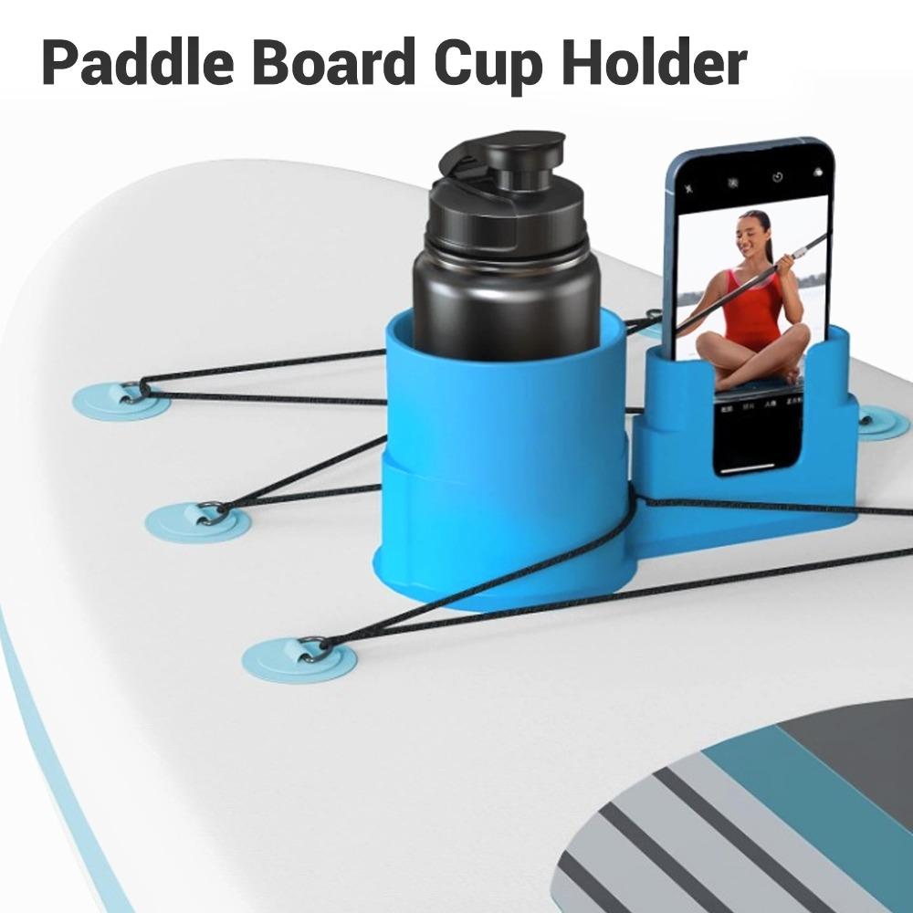 Durable Phone Holder Blue Surfboard Stand Convenient Kayak Accessory Surfboard Use