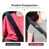 Universal Carbon Car Seat Shoulder Strap Pad Protection Cover For BMW Performance X1 M3 M6 F01 F02 E34 E36 E60 F10 F20 X6 ZJ4