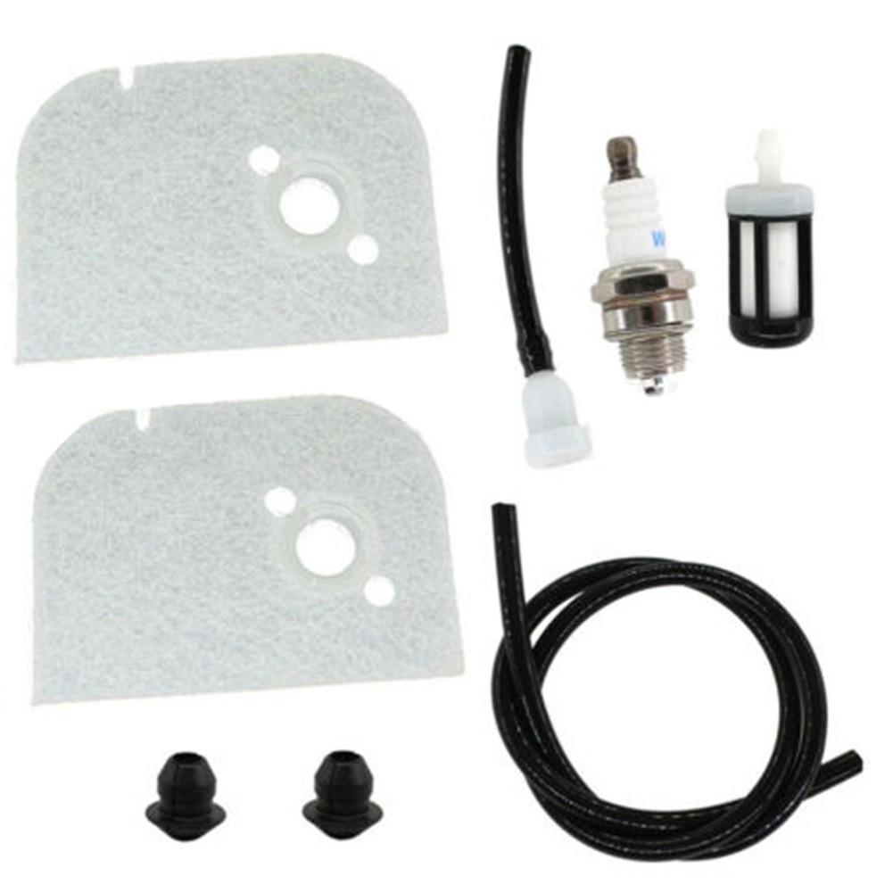 Complete Air Filter & Service Kit for 009 009L 010 011 012 Chainsaw Features 2 x Air Filters Fuel Filter & Fuel Line
