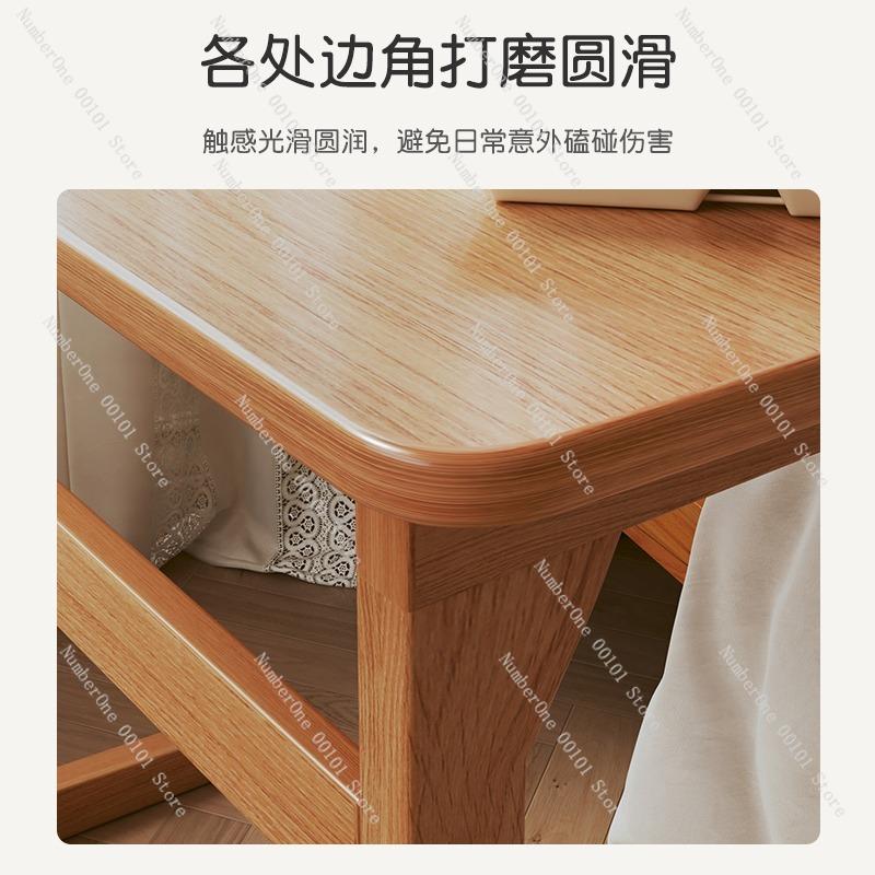 Small Movable Coffee Table with Flip-top Storage,Sofa Side Cabinet with Wheels,Bedside and Living Room Companion Desk