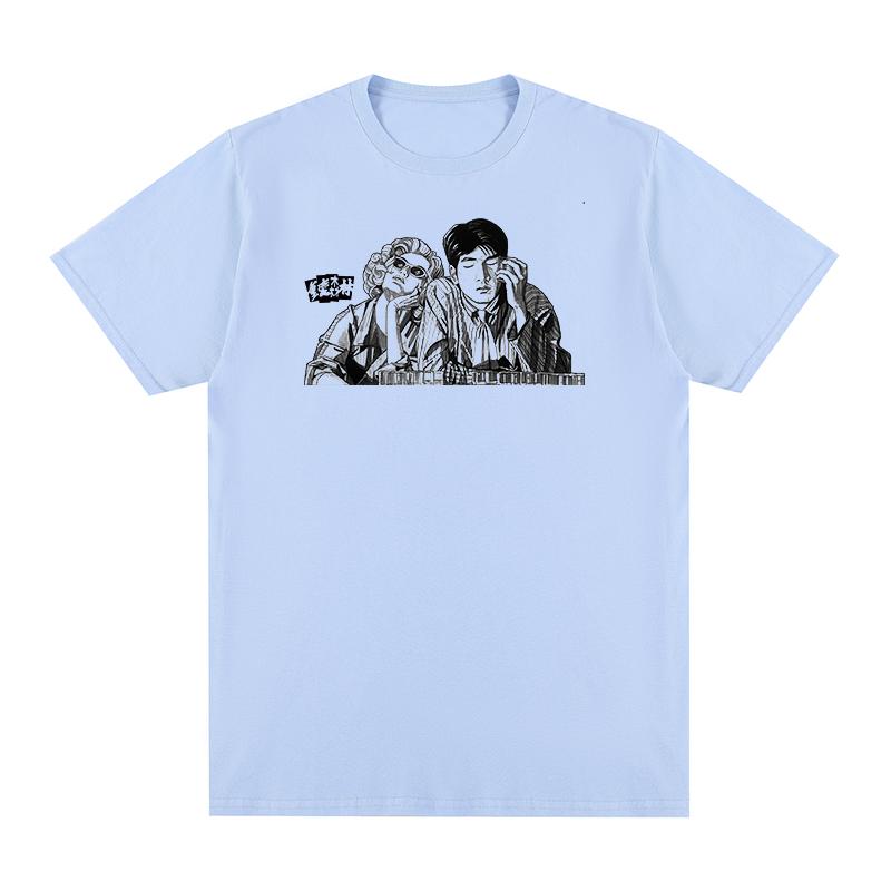 

chungking express Vintage T-shirt Wong Kar-wai Round Collar Pure Cotton Men T shirt New TEE TSHIRT Womens Tops Unisex 4XL
