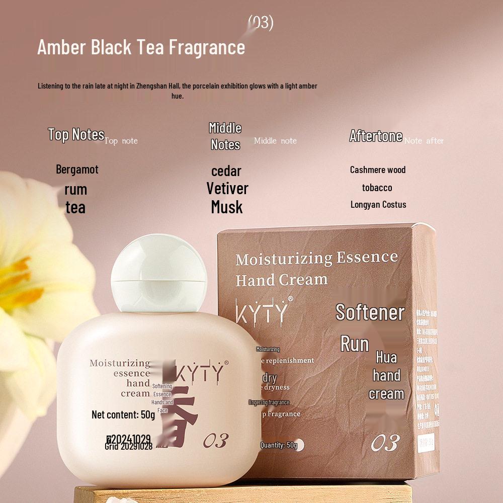 KYTY Chubby Hand Cream: Moisturizing, Hydrating & Brightening with Anti-Cracking Formula.