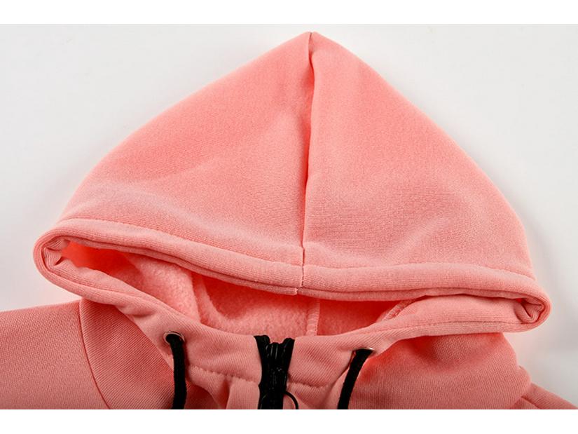 2024 Sporty Casual Women's Hooded Jumpsuit Set