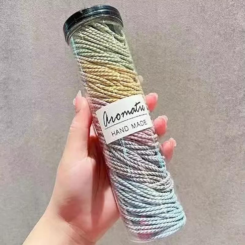 100pcs Seamless Hair Rings Elastic Hair Ties Simple All-match Hair Ropes Non-slip Hair Rings