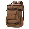 Schoolbag Hot Sale Casual Canvas Backpack Men's Multifunctional Retro Fashion Backpack Outdoor Mountaineering Travel Computer Bag