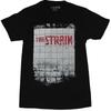 The Strain Mens T Shirt Bloody Bathroom Tile Logo Image